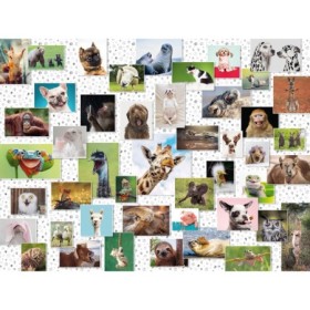 Puzzle Colaj Cu Animale, 1500 Piese Ravensburger - 1